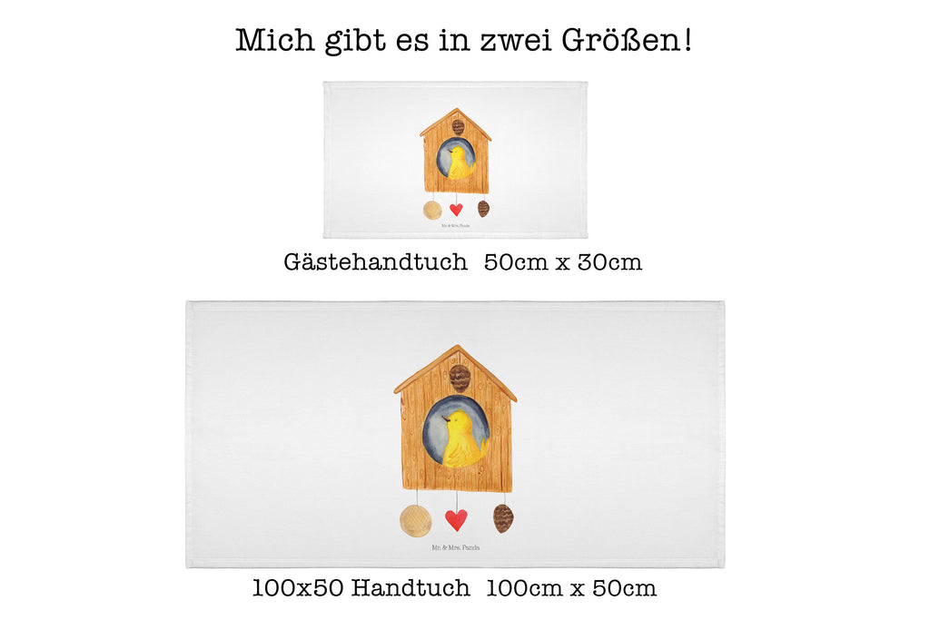 Gäste Handtuch Vogelhaus Gästetuch, Reisehandtuch, Sport Handtuch, Frottier, Kinder Handtuch, Tiermotive, Gute Laune, lustige Sprüche, Tiere, Vogel, Vögel, Vogelhaus, Vogelhäuschen, Home sweet home, Zuhause, Nest, Eigenheim, Familie, Wohnung, Haus, unser Haus, Lieblingsort, Castle