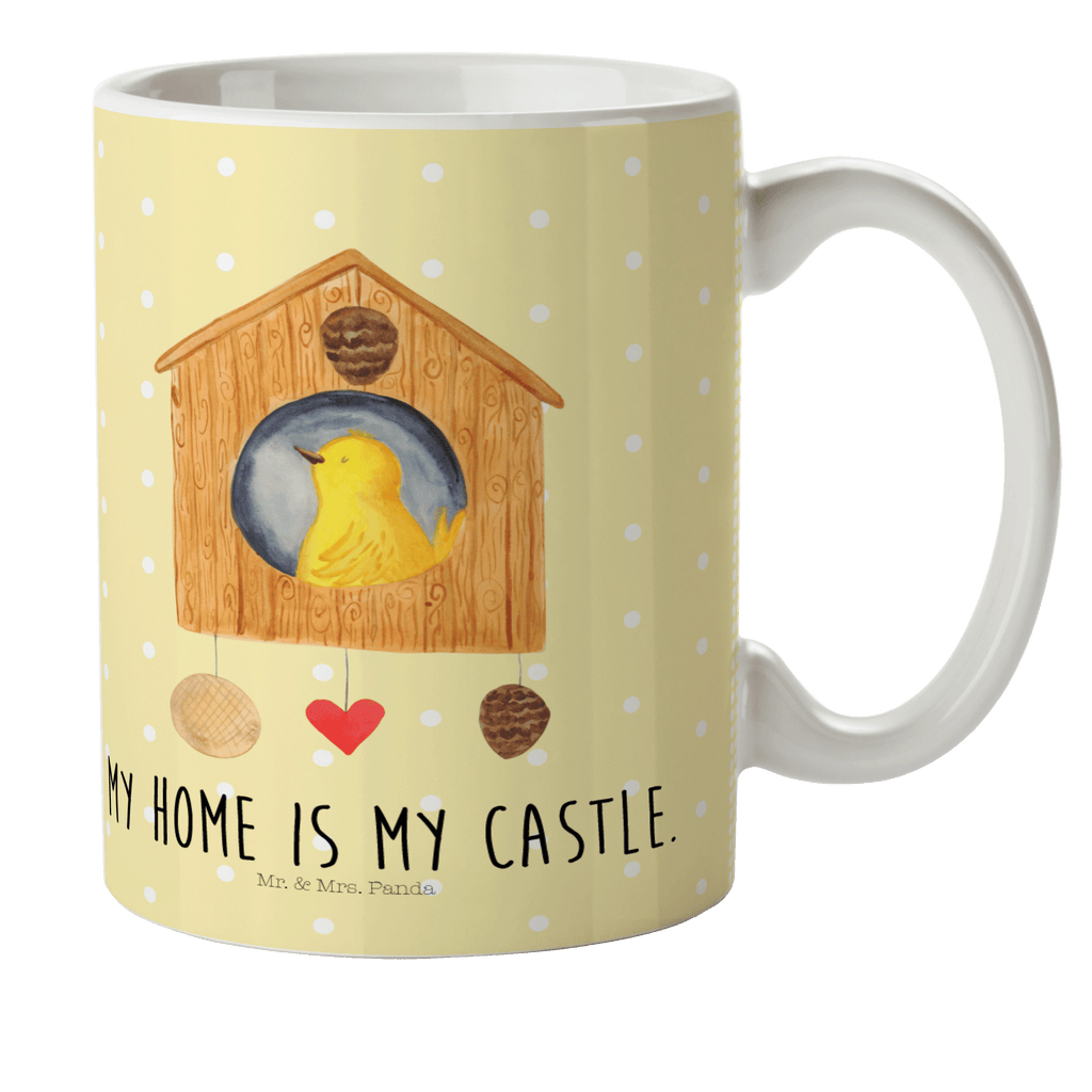 Kindertasse Vogelhaus Kunststoff Tasse, Kindergarten, Tasse, Trinkbecher, Camping Becher, Kaffeetasse, Kunststoffbecher, Kindergartenbecher, Outdoorgeschirr, Kunststoffgeschirr, Reisebecher, Reisetasse, Kinderbecher, Tiermotive, Gute Laune, lustige Sprüche, Tiere, Vogel, Vögel, Vogelhaus, Vogelhäuschen, Home sweet home, Zuhause, Nest, Eigenheim, Familie, Wohnung, Haus, unser Haus, Lieblingsort, Castle