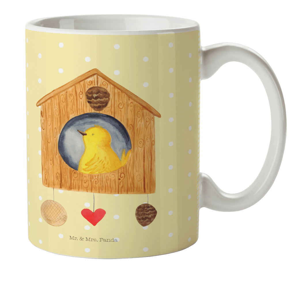 Kindertasse Vogelhaus Kunststoff Tasse, Kindergarten, Tasse, Trinkbecher, Camping Becher, Kaffeetasse, Kunststoffbecher, Kindergartenbecher, Outdoorgeschirr, Kunststoffgeschirr, Reisebecher, Reisetasse, Kinderbecher, Tiermotive, Gute Laune, lustige Sprüche, Tiere, Vogel, Vögel, Vogelhaus, Vogelhäuschen, Home sweet home, Zuhause, Nest, Eigenheim, Familie, Wohnung, Haus, unser Haus, Lieblingsort, Castle