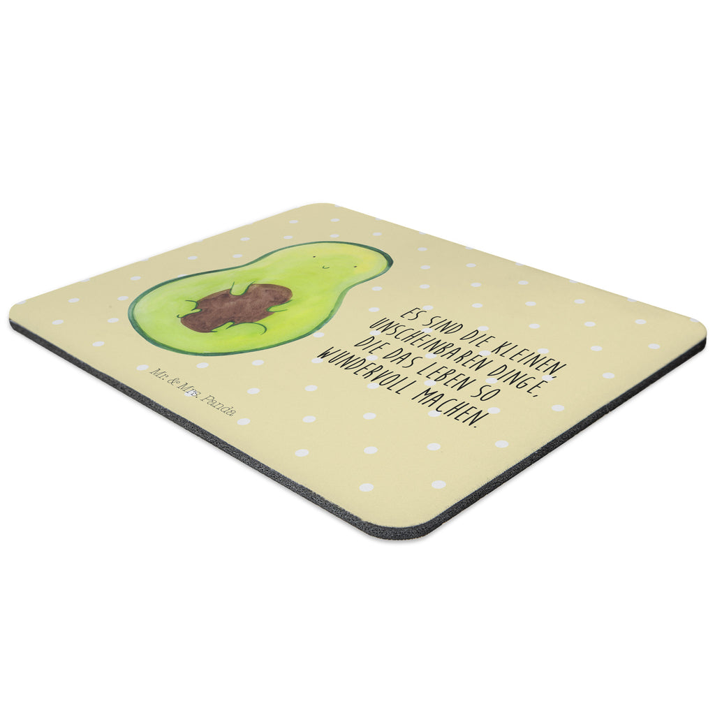 Mauspad Avocado mit Kern Mousepad, Computer zubehör, Büroausstattung, PC Zubehör, Arbeitszimmer, Mauspad, Einzigartiges Mauspad, Designer Mauspad, Avocado, Veggie, Vegan, Gesund, Avokado, Avocadokern, Kern, Pflanze, Spruch Leben