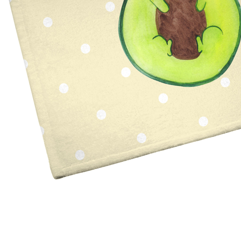 Gäste Handtuch Avocado mit Kern Gästetuch, Reisehandtuch, Sport Handtuch, Frottier, Kinder Handtuch, Avocado, Veggie, Vegan, Gesund, Avokado, Avocadokern, Kern, Pflanze, Spruch Leben