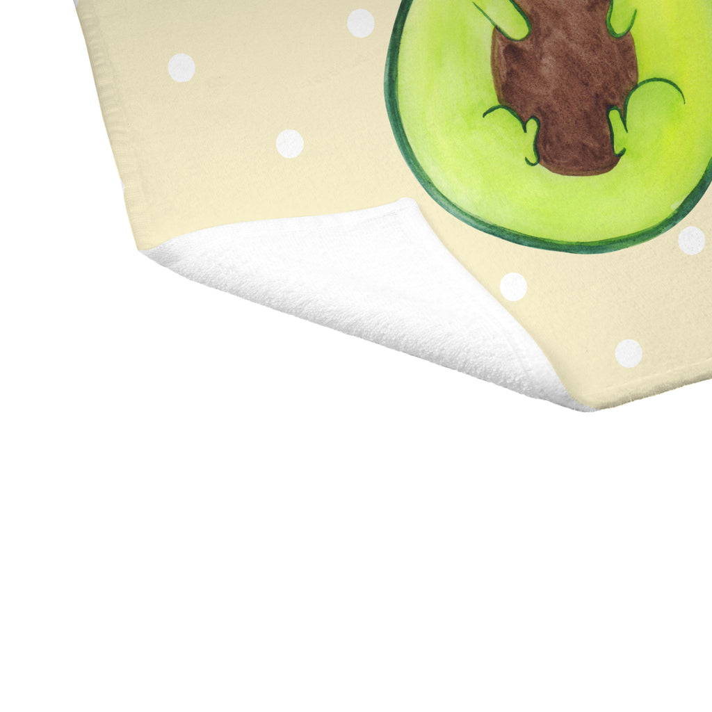 Gäste Handtuch Avocado mit Kern Gästetuch, Reisehandtuch, Sport Handtuch, Frottier, Kinder Handtuch, Avocado, Veggie, Vegan, Gesund, Avokado, Avocadokern, Kern, Pflanze, Spruch Leben