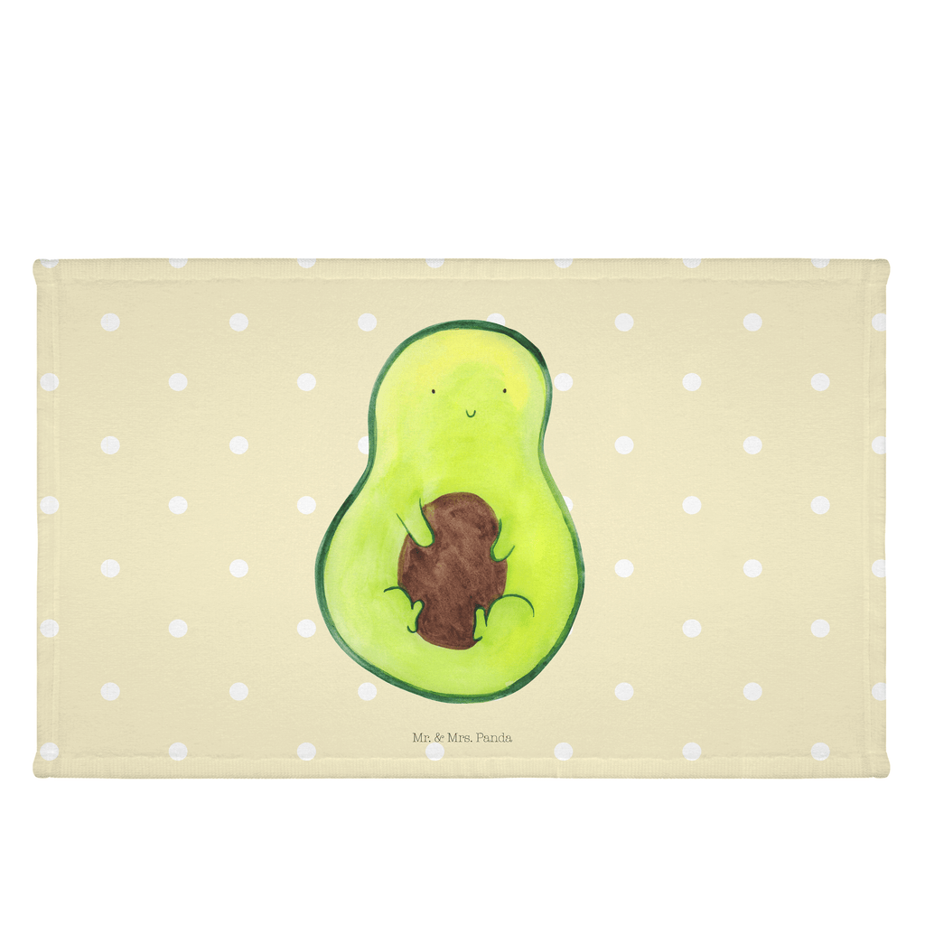 Gäste Handtuch Avocado mit Kern Gästetuch, Reisehandtuch, Sport Handtuch, Frottier, Kinder Handtuch, Avocado, Veggie, Vegan, Gesund, Avokado, Avocadokern, Kern, Pflanze, Spruch Leben