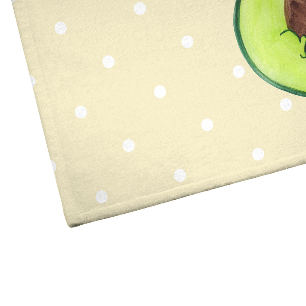 Gäste Handtuch Avocado mit Kern Gästetuch, Reisehandtuch, Sport Handtuch, Frottier, Kinder Handtuch, Avocado, Veggie, Vegan, Gesund, Avokado, Avocadokern, Kern, Pflanze, Spruch Leben