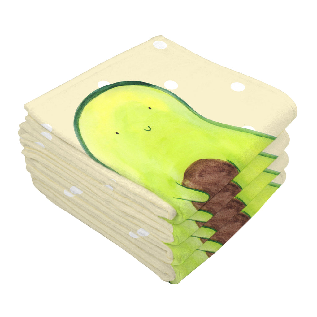 Gäste Handtuch Avocado mit Kern Gästetuch, Reisehandtuch, Sport Handtuch, Frottier, Kinder Handtuch, Avocado, Veggie, Vegan, Gesund, Avokado, Avocadokern, Kern, Pflanze, Spruch Leben