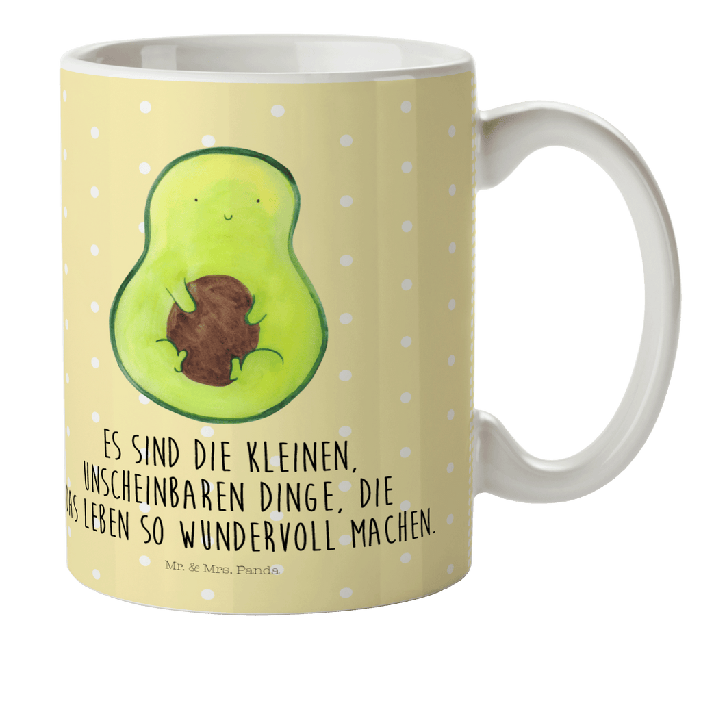 Kindertasse Avocado mit Kern Kunststoff Tasse, Kindergarten, Tasse, Trinkbecher, Camping Becher, Kaffeetasse, Kunststoffbecher, Kindergartenbecher, Outdoorgeschirr, Kunststoffgeschirr, Reisebecher, Reisetasse, Kinderbecher, Avocado, Veggie, Vegan, Gesund, Avokado, Avocadokern, Kern, Pflanze, Spruch Leben