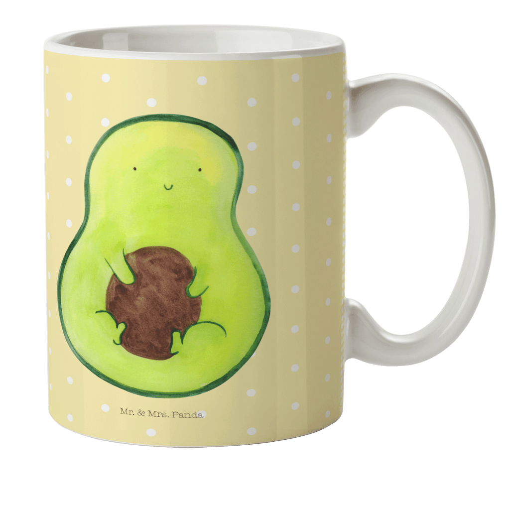 Kindertasse Avocado mit Kern Kunststoff Tasse, Kindergarten, Tasse, Trinkbecher, Camping Becher, Kaffeetasse, Kunststoffbecher, Kindergartenbecher, Outdoorgeschirr, Kunststoffgeschirr, Reisebecher, Reisetasse, Kinderbecher, Avocado, Veggie, Vegan, Gesund, Avokado, Avocadokern, Kern, Pflanze, Spruch Leben