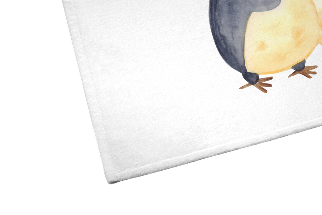 50 x 100 Handtuch Pinguin umarmend Handtuch, Badehandtuch, Badezimmer, Handtücher, groß, Kinder, Baby, Pinguin, Liebe, Liebespaar, Liebesbeweis, Liebesgeschenk, Verlobung, Jahrestag, Hochzeitstag, Hochzeit, Hochzeitsgeschenk