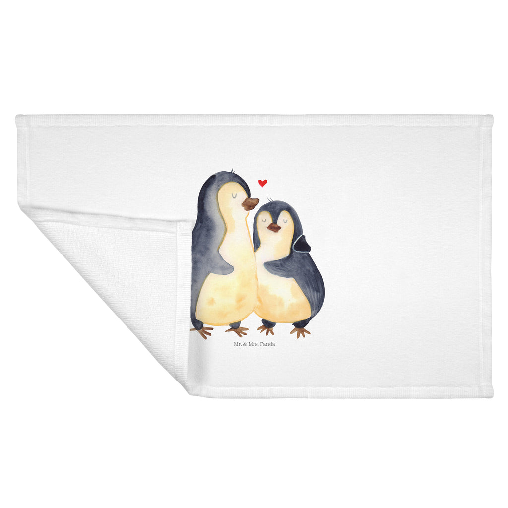 50 x 100 Handtuch Pinguin umarmend Handtuch, Badehandtuch, Badezimmer, Handtücher, groß, Kinder, Baby, Pinguin, Liebe, Liebespaar, Liebesbeweis, Liebesgeschenk, Verlobung, Jahrestag, Hochzeitstag, Hochzeit, Hochzeitsgeschenk