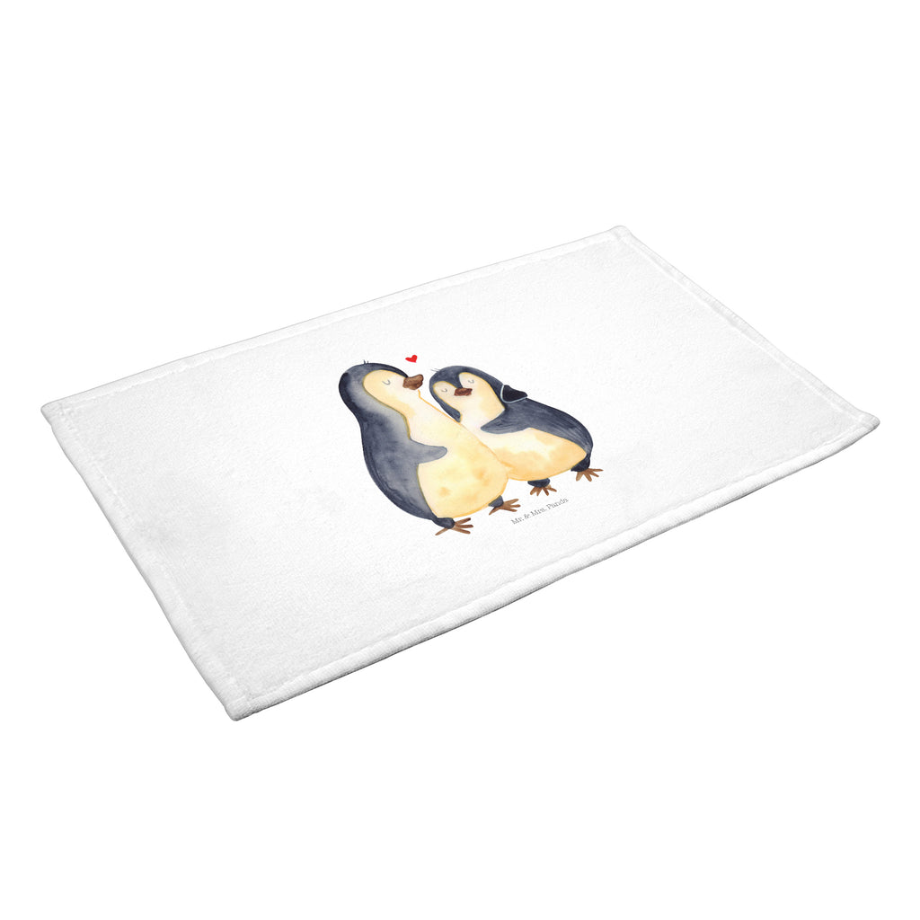 50 x 100 Handtuch Pinguin umarmend Handtuch, Badehandtuch, Badezimmer, Handtücher, groß, Kinder, Baby, Pinguin, Liebe, Liebespaar, Liebesbeweis, Liebesgeschenk, Verlobung, Jahrestag, Hochzeitstag, Hochzeit, Hochzeitsgeschenk