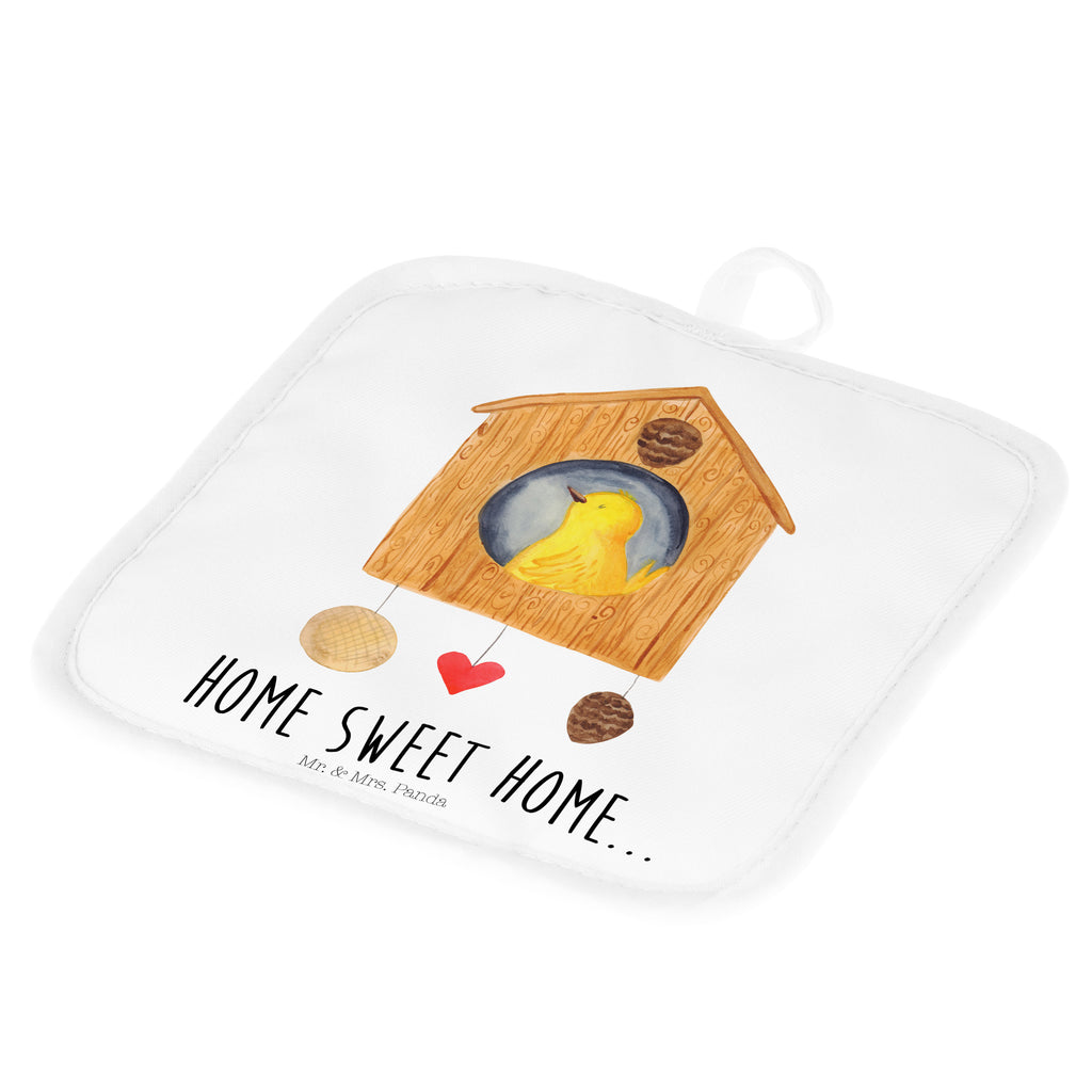 2er Set Topflappen  Vogelhaus sweet Home Topflappen, Topfuntersetzer, Ofenhandschuh, Topflappen Set, Topflappen lustig, Topflappen mit Spruch, Tiermotive, Gute Laune, lustige Sprüche, Tiere, Vogelhaus, Vogel, Home sweet Home, Einzug, Umzug, Geschenk, Einzugsgeschenk, Hausbau, Haus
