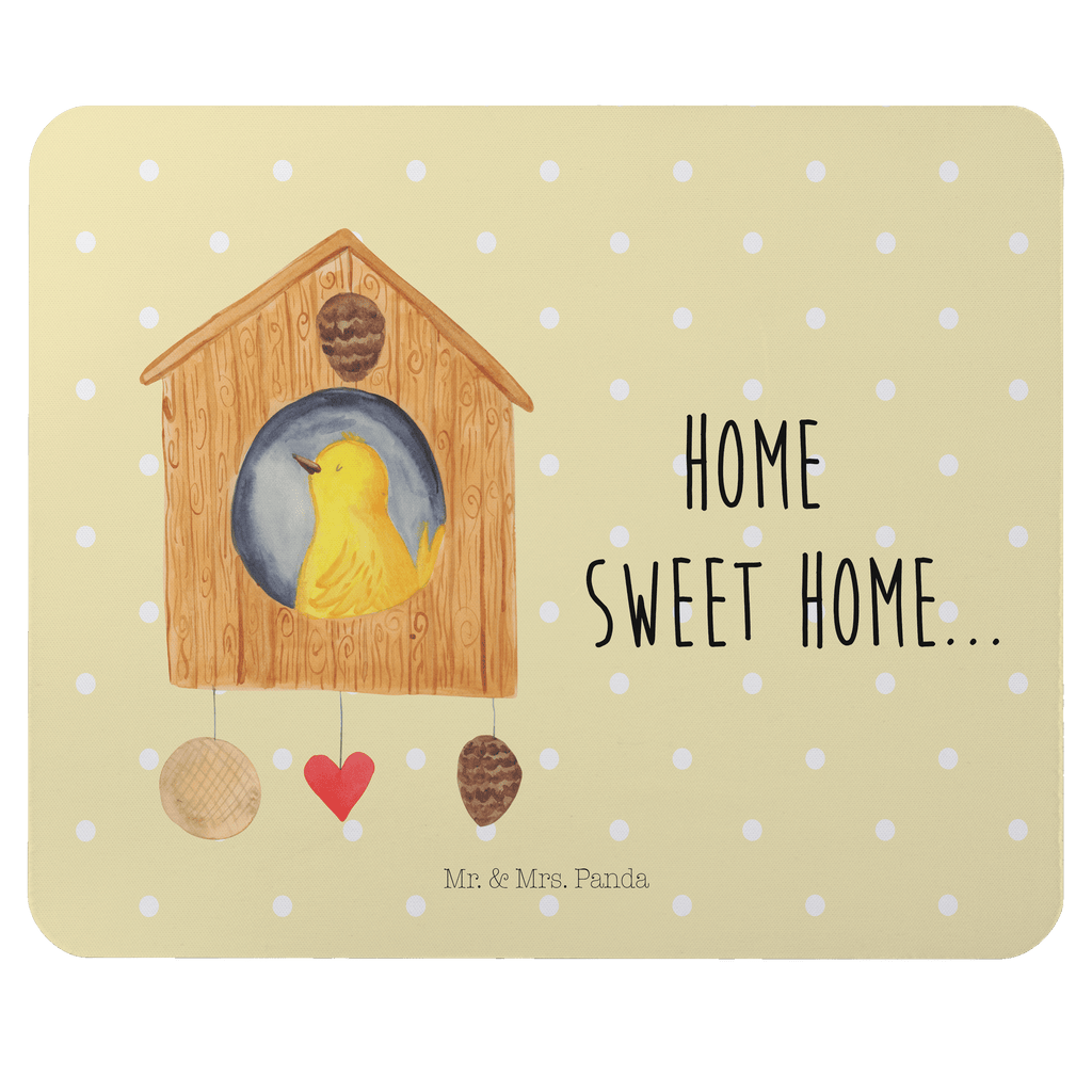Mauspad Vogelhaus sweet Home Mousepad, Computer zubehör, Büroausstattung, PC Zubehör, Arbeitszimmer, Mauspad, Einzigartiges Mauspad, Designer Mauspad, Tiermotive, Gute Laune, lustige Sprüche, Tiere, Vogelhaus, Vogel, Home sweet Home, Einzug, Umzug, Geschenk, Einzugsgeschenk, Hausbau, Haus