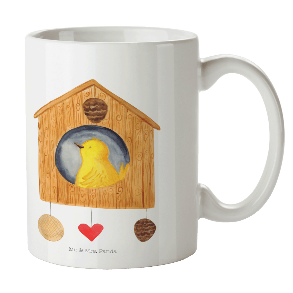 Tasse Vogelhaus sweet Home Vogelhaus, Vogel, Home sweet Home, Einzug, Umzug, Geschenk, Einzugsgeschenk, Hausbau, Haus Becher, Kaffeetasse, Kaffeebecher, Tee, Frühstück, Büro  süße Tiermotive, gute Laune, lustige Sprüche, Tiere