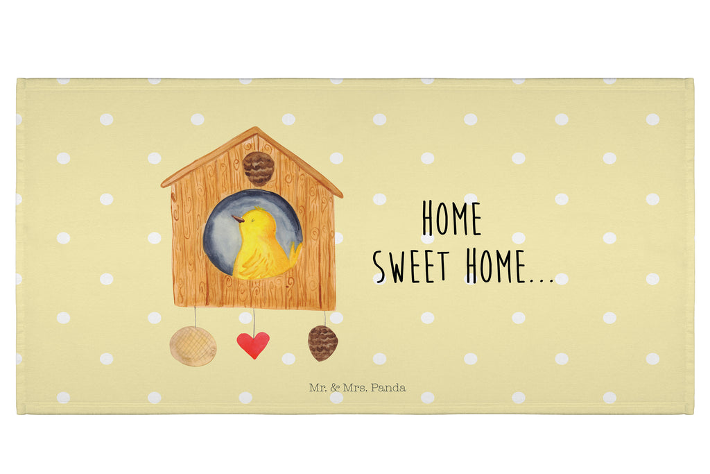 50 x 100 Handtuch Vogelhaus sweet Home Handtuch, Badehandtuch, Badezimmer, Handtücher, groß, Kinder, Baby, Tiermotive, Gute Laune, lustige Sprüche, Tiere, Vogelhaus, Vogel, Home sweet Home, Einzug, Umzug, Geschenk, Einzugsgeschenk, Hausbau, Haus