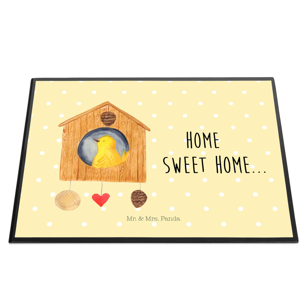 Schreibtischunterlage Vogelhaus sweet Home Schreibunterlage, Schreibtischauflage, Bürobedarf, Büroartikel, Schreibwaren, Schreibtisch Unterlagen, Schreibtischunterlage Groß, Tiermotive, Gute Laune, lustige Sprüche, Tiere, Vogelhaus, Vogel, Home sweet Home, Einzug, Umzug, Geschenk, Einzugsgeschenk, Hausbau, Haus