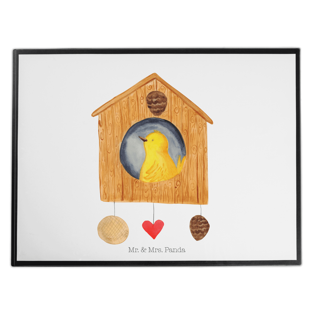 Schreibtischunterlage Vogelhaus sweet Home Schreibunterlage, Schreibtischauflage, Bürobedarf, Büroartikel, Schreibwaren, Schreibtisch Unterlagen, Schreibtischunterlage Groß, Tiermotive, Gute Laune, lustige Sprüche, Tiere, Vogelhaus, Vogel, Home sweet Home, Einzug, Umzug, Geschenk, Einzugsgeschenk, Hausbau, Haus