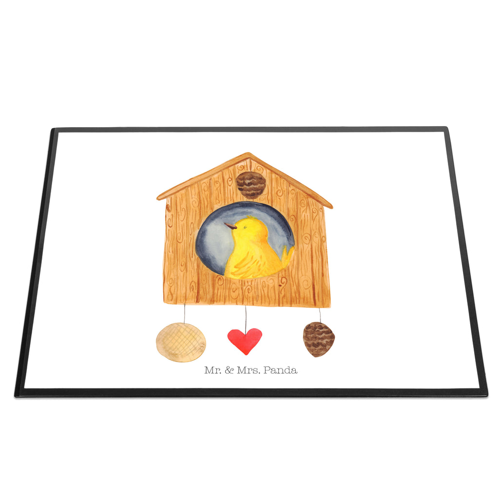 Schreibtischunterlage Vogelhaus sweet Home Schreibunterlage, Schreibtischauflage, Bürobedarf, Büroartikel, Schreibwaren, Schreibtisch Unterlagen, Schreibtischunterlage Groß, Tiermotive, Gute Laune, lustige Sprüche, Tiere, Vogelhaus, Vogel, Home sweet Home, Einzug, Umzug, Geschenk, Einzugsgeschenk, Hausbau, Haus