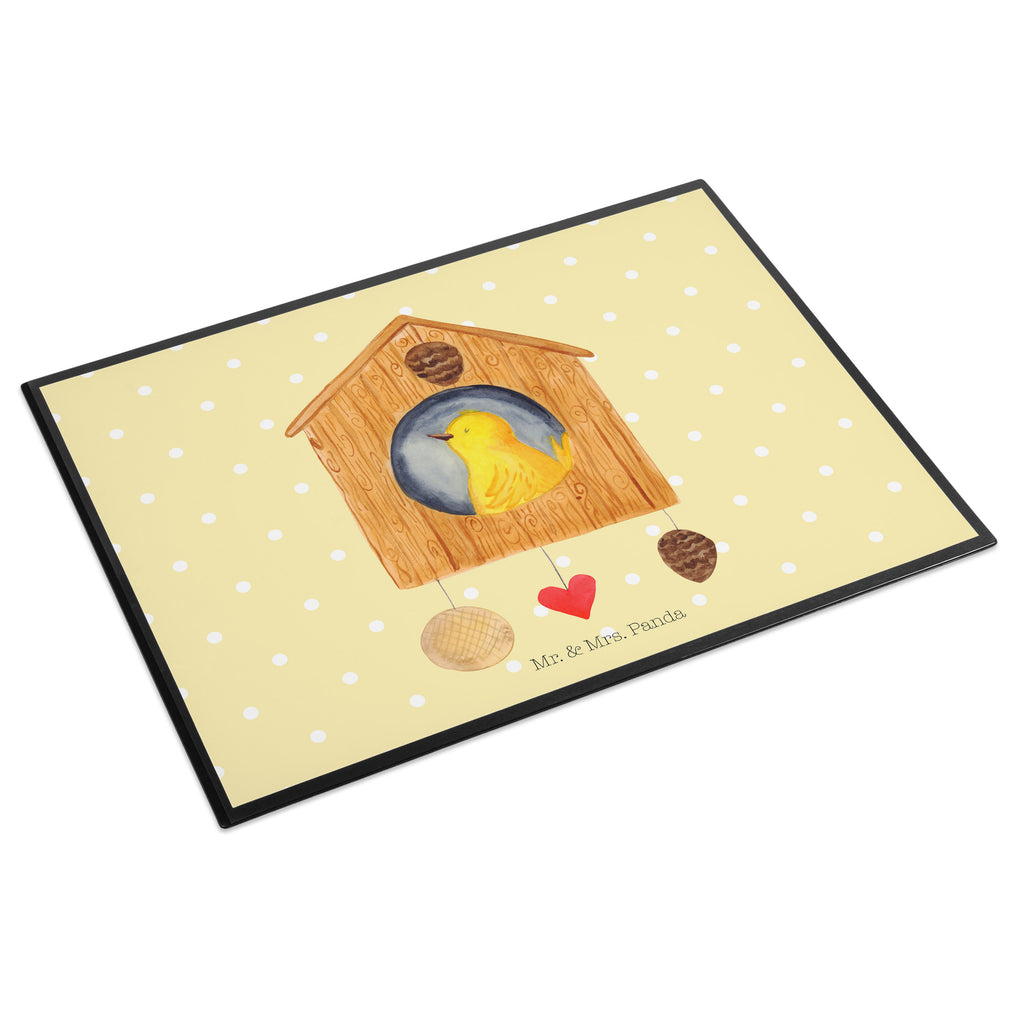 Schreibtischunterlage Vogelhaus sweet Home Schreibunterlage, Schreibtischauflage, Bürobedarf, Büroartikel, Schreibwaren, Schreibtisch Unterlagen, Schreibtischunterlage Groß, Tiermotive, Gute Laune, lustige Sprüche, Tiere, Vogelhaus, Vogel, Home sweet Home, Einzug, Umzug, Geschenk, Einzugsgeschenk, Hausbau, Haus