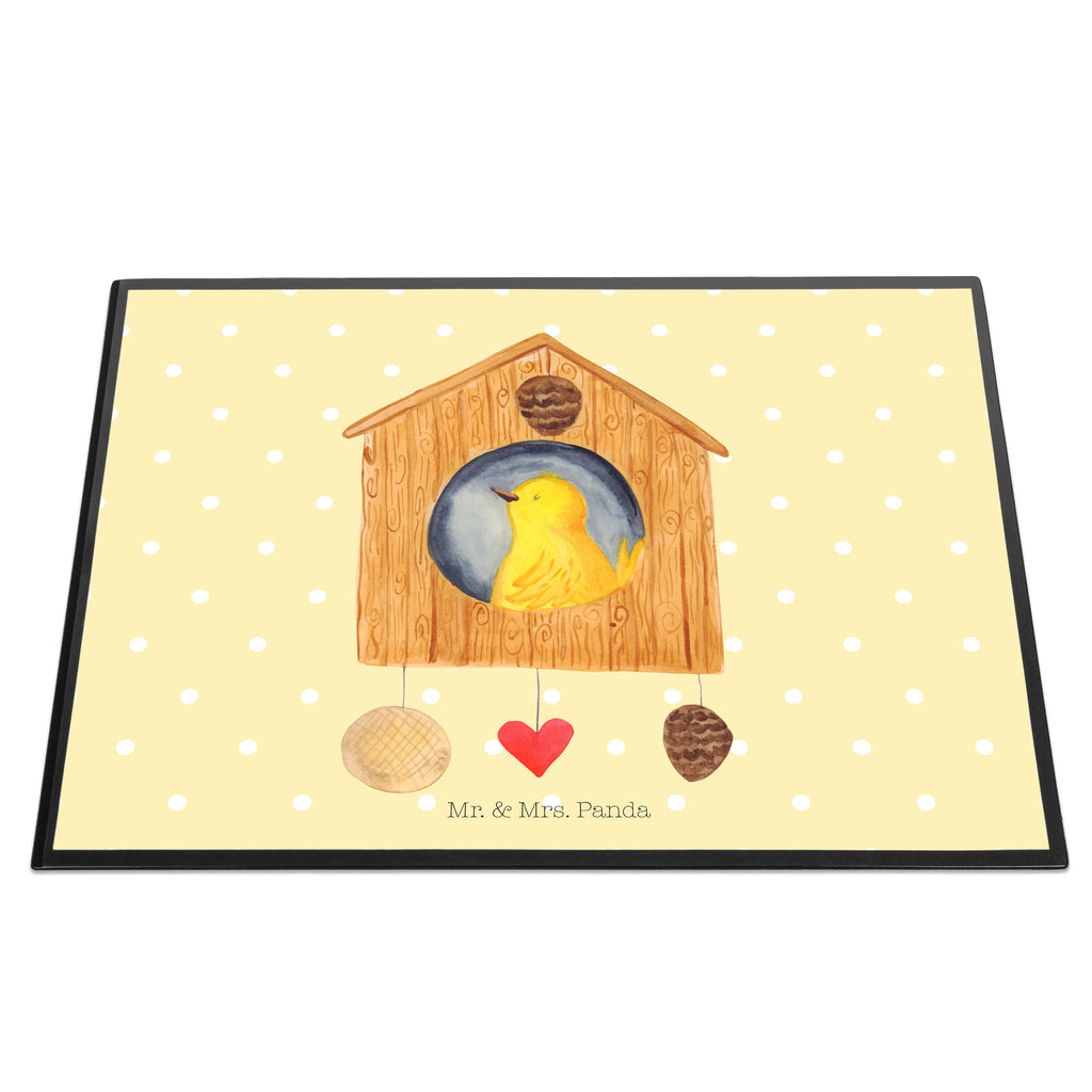 Schreibtischunterlage Vogelhaus sweet Home Schreibunterlage, Schreibtischauflage, Bürobedarf, Büroartikel, Schreibwaren, Schreibtisch Unterlagen, Schreibtischunterlage Groß, Tiermotive, Gute Laune, lustige Sprüche, Tiere, Vogelhaus, Vogel, Home sweet Home, Einzug, Umzug, Geschenk, Einzugsgeschenk, Hausbau, Haus