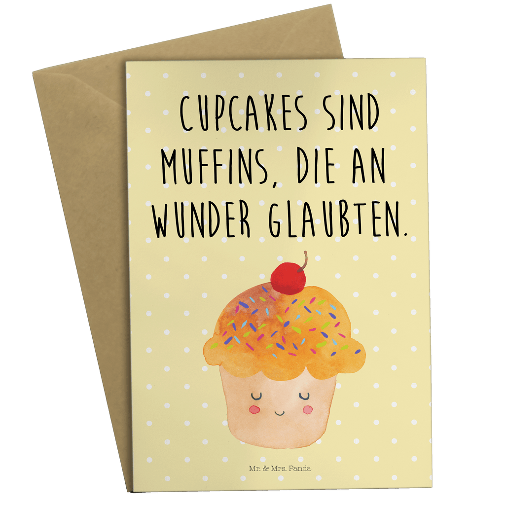 Grußkarte Cupcake Klappkarte, Einladungskarte, Glückwunschkarte, Hochzeitskarte, Geburtstagskarte, Karte, Tiermotive, Gute Laune, lustige Sprüche, Tiere, Cupcakes, Muffin, Wunder, Küche Deko, Küche Spruch, Backen Geschenk, Geschenk Koch, Motivation Sprüche