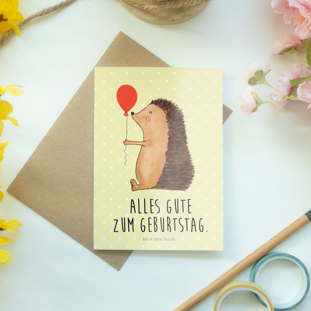 Grußkarte Igel mit Luftballon Igel, Geburtstag, Herzlichen Glückwunsch, Glückwunsch, Geburtstagskind, Ballon, Happy Birthday Klappkarte, Einladungskarte, Glückwunschkarte, Hochzeitskarte, Geburtstagskarte, Karte  süße Tiermotive, gute Laune, lustige Sprüche, Tiere
