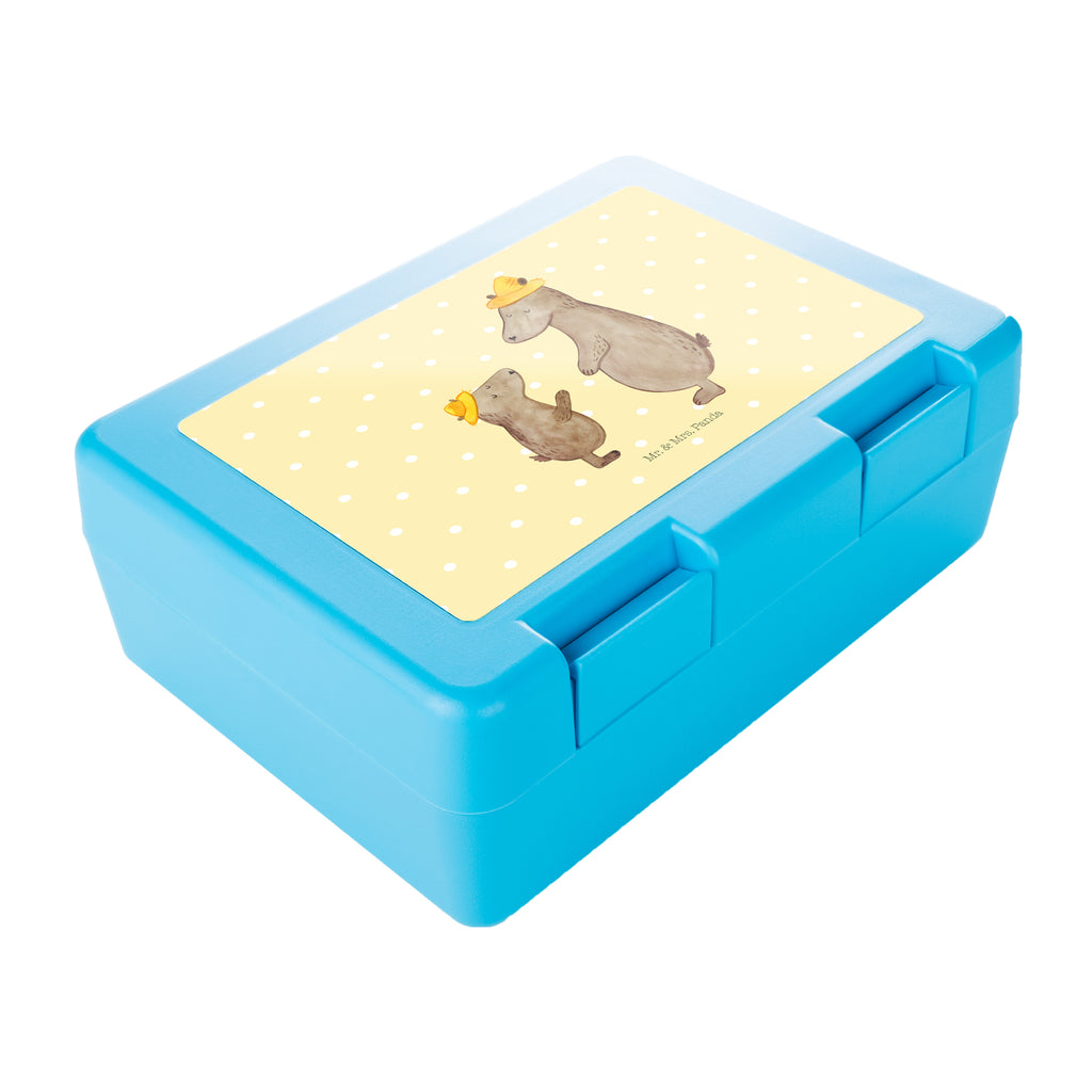 Brotdose Bären mit Hut Brotbox, Snackbox, Lunch box, Butterbrotdose, Brotzeitbox, Familie, Vatertag, Muttertag, Bruder, Schwester, Mama, Papa, Oma, Opa, Bär, Bären, Vater, Papi, Paps, Dad, Daddy, Lieblingsmensch, Sohn, Söhne, Kind, Kinder, Vater-Sohn, Family, Vorbild