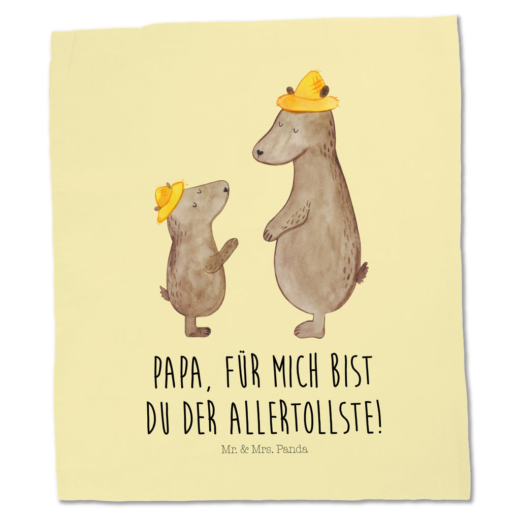 Tragetasche Bären mit Hut Beuteltasche, Beutel, Einkaufstasche, Jutebeutel, Stoffbeutel, Familie, Vatertag, Muttertag, Bruder, Schwester, Mama, Papa, Oma, Opa, Bär, Bären, Vater, Papi, Paps, Dad, Daddy, Lieblingsmensch, Sohn, Söhne, Kind, Kinder, Vater-Sohn, Family, Vorbild