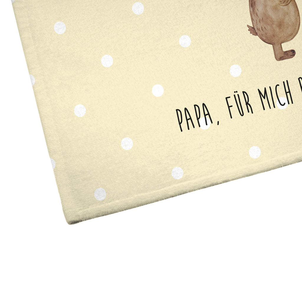 Gäste Handtuch Bären mit Hut Gästetuch, Reisehandtuch, Sport Handtuch, Frottier, Kinder Handtuch, Familie, Vatertag, Muttertag, Bruder, Schwester, Mama, Papa, Oma, Opa, Bär, Bären, Vater, Papi, Paps, Dad, Daddy, Lieblingsmensch, Sohn, Söhne, Kind, Kinder, Vater-Sohn, Family, Vorbild