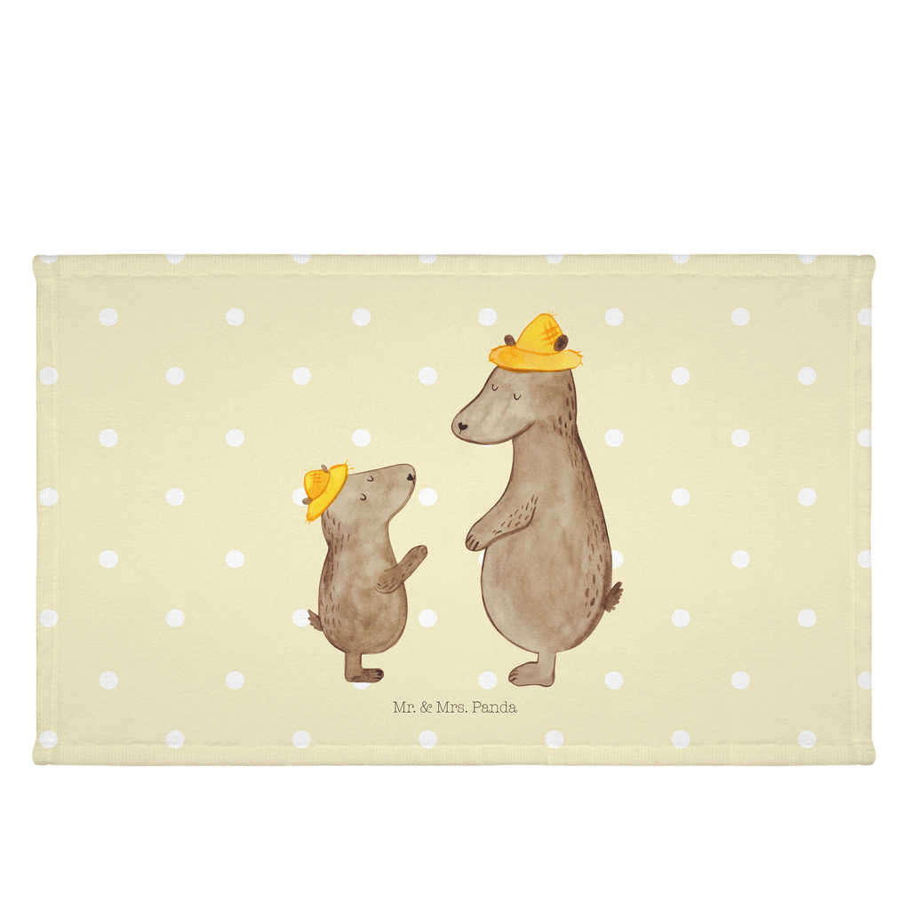 Gäste Handtuch Bären mit Hut Gästetuch, Reisehandtuch, Sport Handtuch, Frottier, Kinder Handtuch, Familie, Vatertag, Muttertag, Bruder, Schwester, Mama, Papa, Oma, Opa, Bär, Bären, Vater, Papi, Paps, Dad, Daddy, Lieblingsmensch, Sohn, Söhne, Kind, Kinder, Vater-Sohn, Family, Vorbild