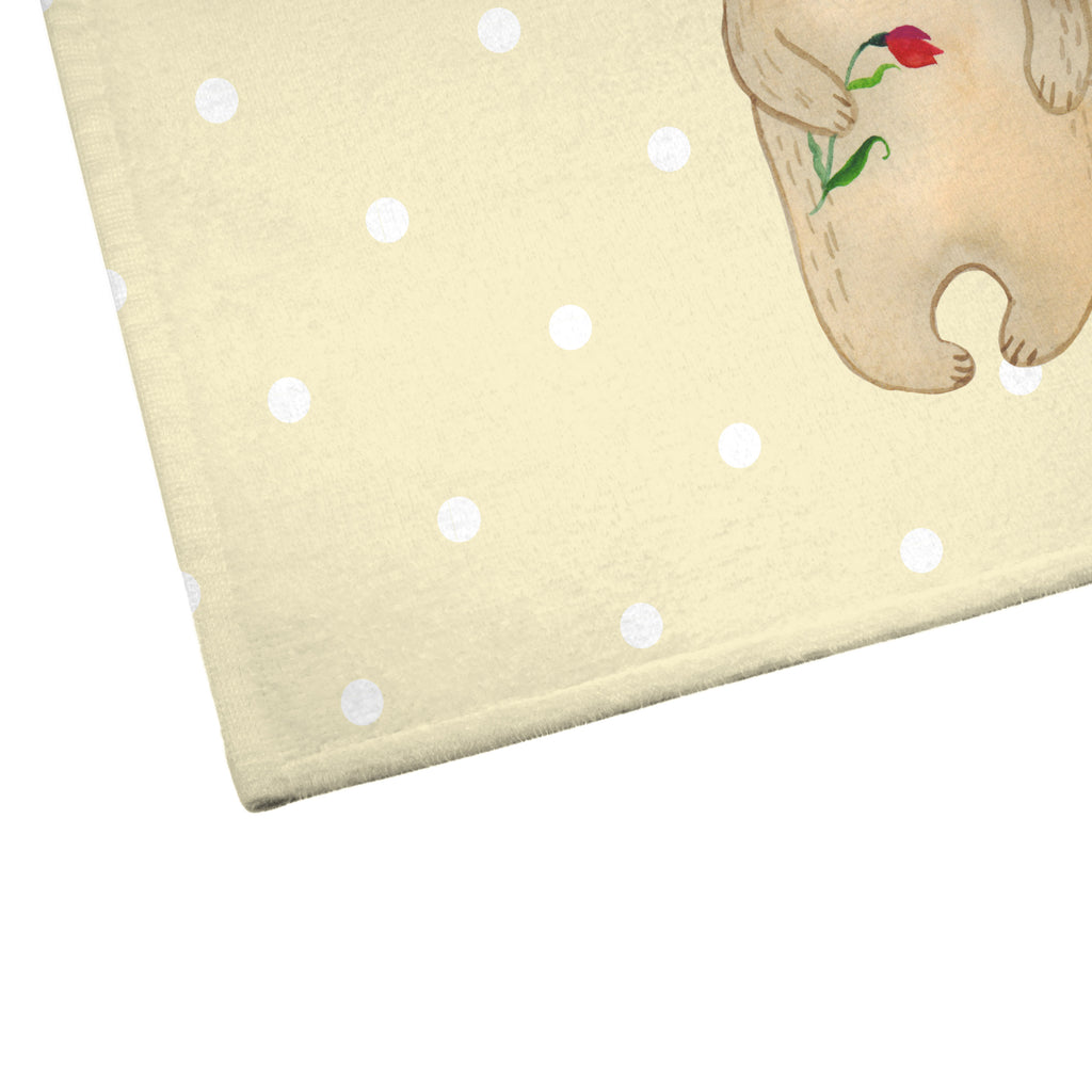 Gäste Handtuch Bären mit Blumenkranz Gästetuch, Reisehandtuch, Sport Handtuch, Frottier, Kinder Handtuch, Familie, Vatertag, Muttertag, Bruder, Schwester, Mama, Papa, Oma, Opa, Bär, Bären, Mutter, Mutti, Mami, Lieblingsmensch, Lieblingsmama, beste Mutter, weltbeste Mama, Geschenk Mama. Muttertag, Tochter, Kind, Kinder, Töchter, Family, Vorbild