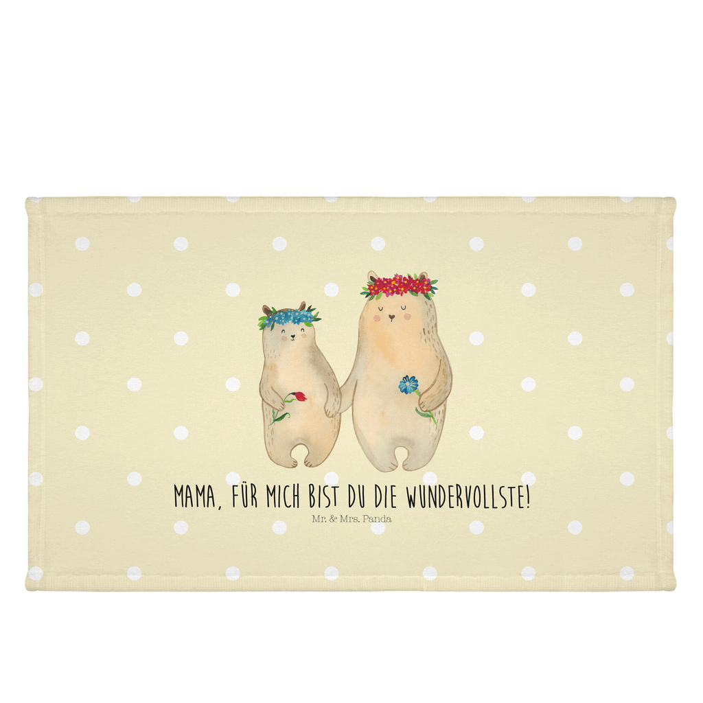 50 x 100 Handtuch Bären mit Blumenkranz Handtuch, Badehandtuch, Badezimmer, Handtücher, groß, Kinder, Baby, Familie, Vatertag, Muttertag, Bruder, Schwester, Mama, Papa, Oma, Opa, Bär, Bären, Mutter, Mutti, Mami, Lieblingsmensch, Lieblingsmama, beste Mutter, weltbeste Mama, Geschenk Mama. Muttertag, Tochter, Kind, Töchter, Family, Vorbild