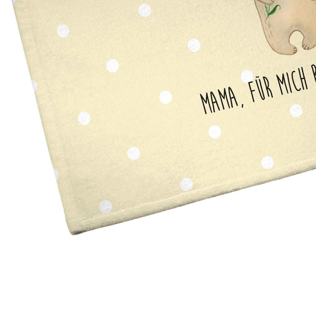 50 x 100 Handtuch Bären mit Blumenkranz Handtuch, Badehandtuch, Badezimmer, Handtücher, groß, Kinder, Baby, Familie, Vatertag, Muttertag, Bruder, Schwester, Mama, Papa, Oma, Opa, Bär, Bären, Mutter, Mutti, Mami, Lieblingsmensch, Lieblingsmama, beste Mutter, weltbeste Mama, Geschenk Mama. Muttertag, Tochter, Kind, Töchter, Family, Vorbild