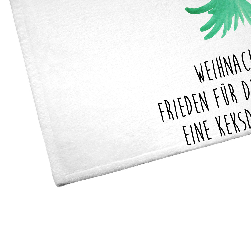 Gäste Handtuch Pinguin Weihnachtsbaum Gästetuch, Reisehandtuch, Sport Handtuch, Frottier, Kinder Handtuch, Winter, Weihnachten, Weihnachtsdeko, Nikolaus, Advent, Heiligabend, Wintermotiv, Pinguin