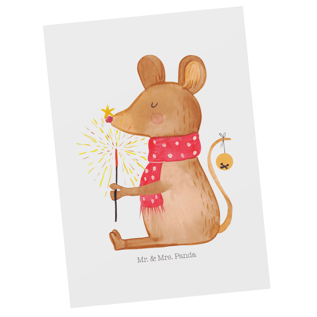 Postkarte Weihnachtsmaus Geschenkkarte, Grußkarte, Karte, Einladung, Ansichtskarte, Geburtstagskarte, Einladungskarte, Dankeskarte, Winter, Weihnachten, Weihnachtsdeko, Nikolaus, Advent, Heiligabend, Wintermotiv, Frohe Weihnachten, Weihnachtsgruß, Weihnachtsmotiv, Maus, Mäuschen, Weihnachtswunder