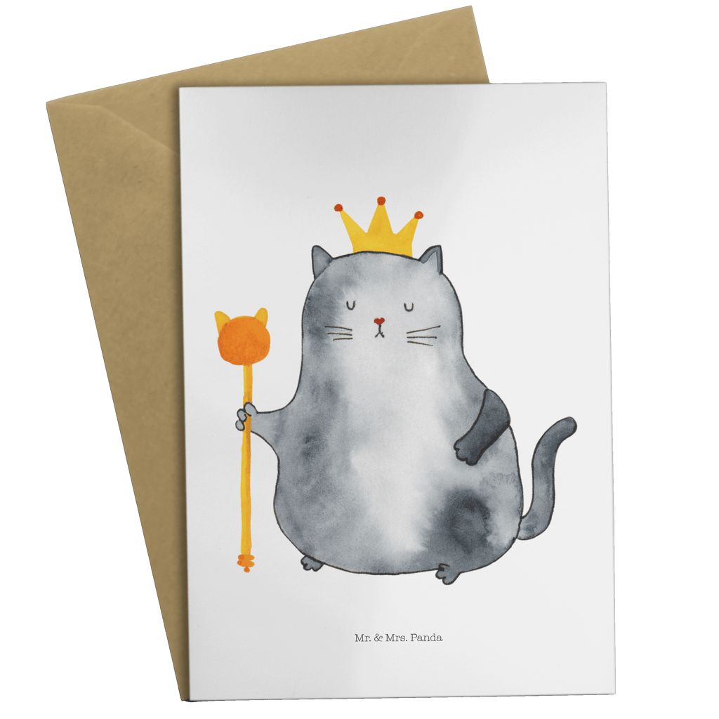 Grußkarte Katzen Koenig Klappkarte, Einladungskarte, Glückwunschkarte, Hochzeitskarte, Geburtstagskarte, Karte, Katze, Katzenmotiv, Katzenfan, Katzendeko, Katzenfreund, Katzenliebhaber, Katzenprodukte, Katzenartikel, Katzenaccessoires, Katzensouvenirs, Katzenliebhaberprodukte, Katzenmotive, Katzen, Kater, Mietze, Cat, Cats, Katzenhalter, Katzenbesitzerin, Haustier, König, Königin, Queen, Familie, Mietzhaus, Wohnung, erste eigenen Wohnung, Umzug, Einzug