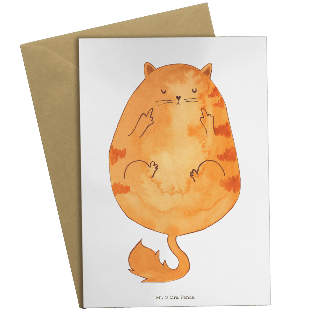 Grußkarte Katze Mittelfinger Klappkarte, Einladungskarte, Glückwunschkarte, Hochzeitskarte, Geburtstagskarte, Karte, Katze, Katzenmotiv, Katzenfan, Katzendeko, Katzenfreund, Katzenliebhaber, Katzenprodukte, Katzenartikel, Katzenaccessoires, Katzensouvenirs, Katzenliebhaberprodukte, Katzenmotive, Katzen, Kater, Mietze, Cat, Cats