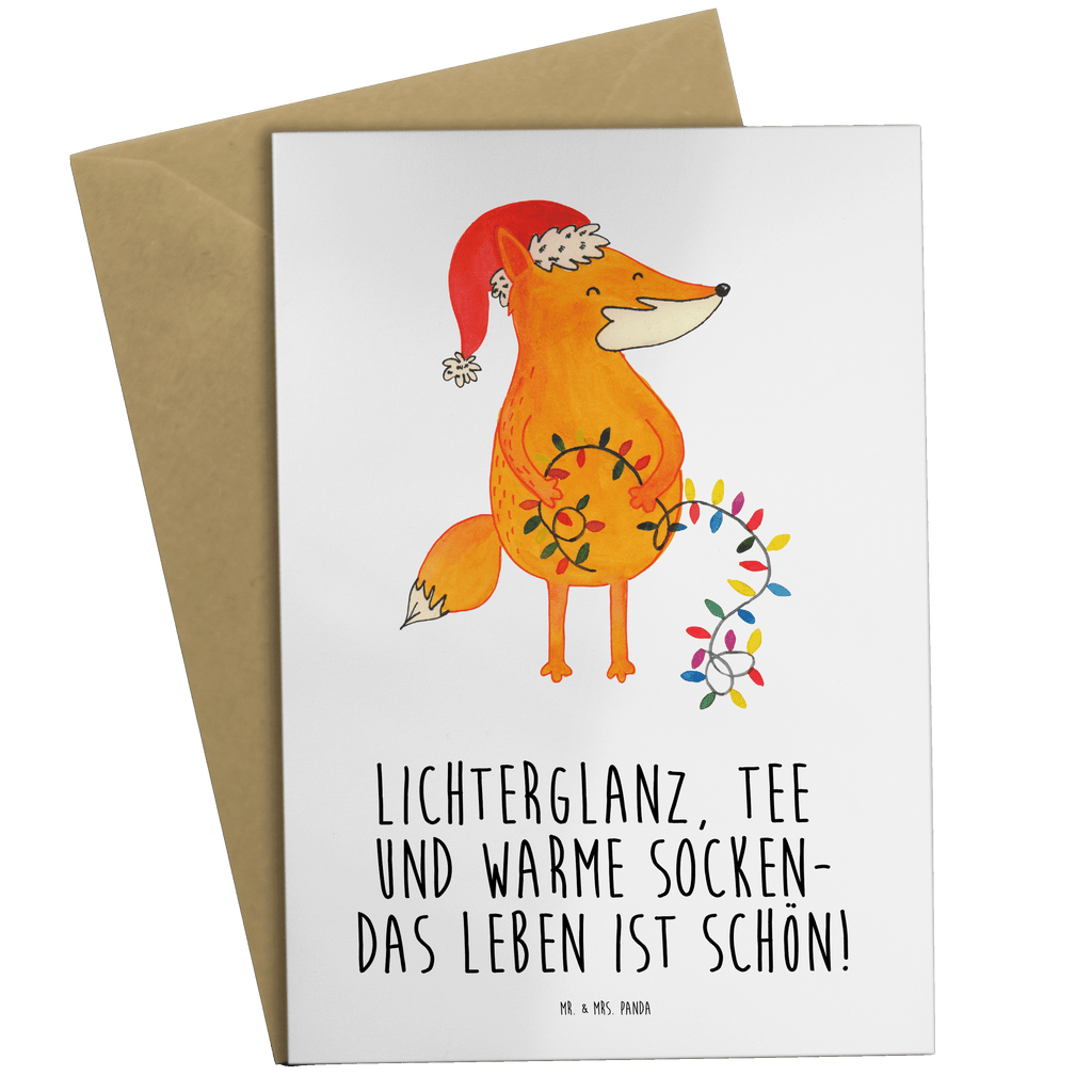 Grußkarte Fuchs Weihnachten Klappkarte, Einladungskarte, Glückwunschkarte, Hochzeitskarte, Geburtstagskarte, Karte, Winter, Weihnachten, Weihnachtsdeko, Nikolaus, Advent, Heiligabend, Wintermotiv, Fuchs, Füchse, Spruch schön, Geschenk Weihnachten, Weihnachtsmann, Weihnachtszeit