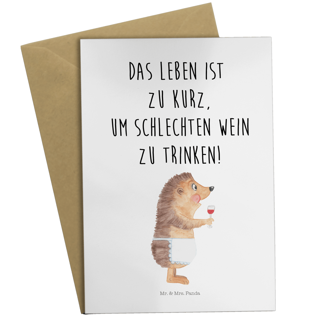 Grußkarte Igel mit Wein Klappkarte, Einladungskarte, Glückwunschkarte, Hochzeitskarte, Geburtstagskarte, Karte, Tiermotive, Gute Laune, lustige Sprüche, Tiere, Wein Spruch, Igel, Geschenk Weintrinker, Geschenk Weinliebhaber, Wein Deko, Weinglas, Rotwein, Weißwein, Wein trinken