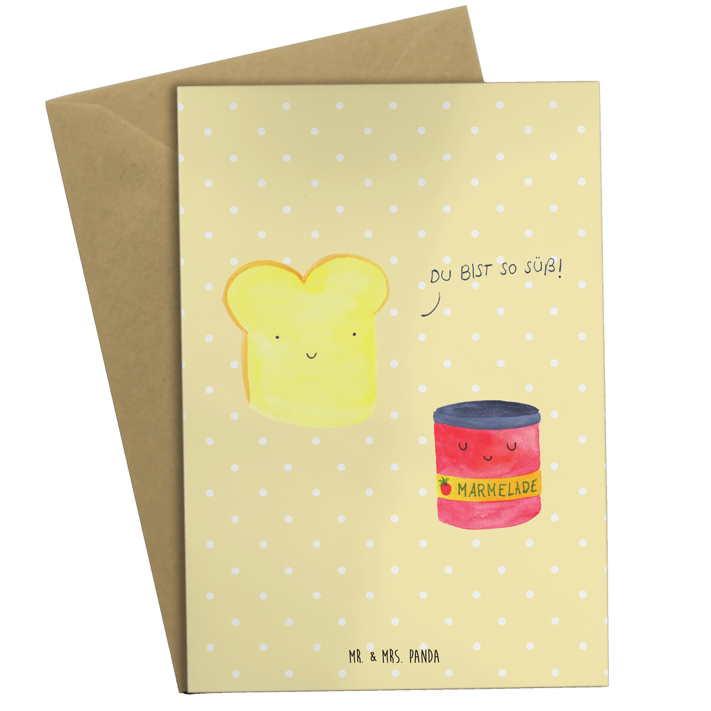 Grußkarte Toast & Marmelade Klappkarte, Einladungskarte, Glückwunschkarte, Hochzeitskarte, Geburtstagskarte, Karte, Tiermotive, Gute Laune, lustige Sprüche, Tiere, Toast, Marmelade, Dreamteam, süße Postkarte, süß, Küche Deko, Küche Spruch, Frühstück Einladung, Brot, Toastbrot
