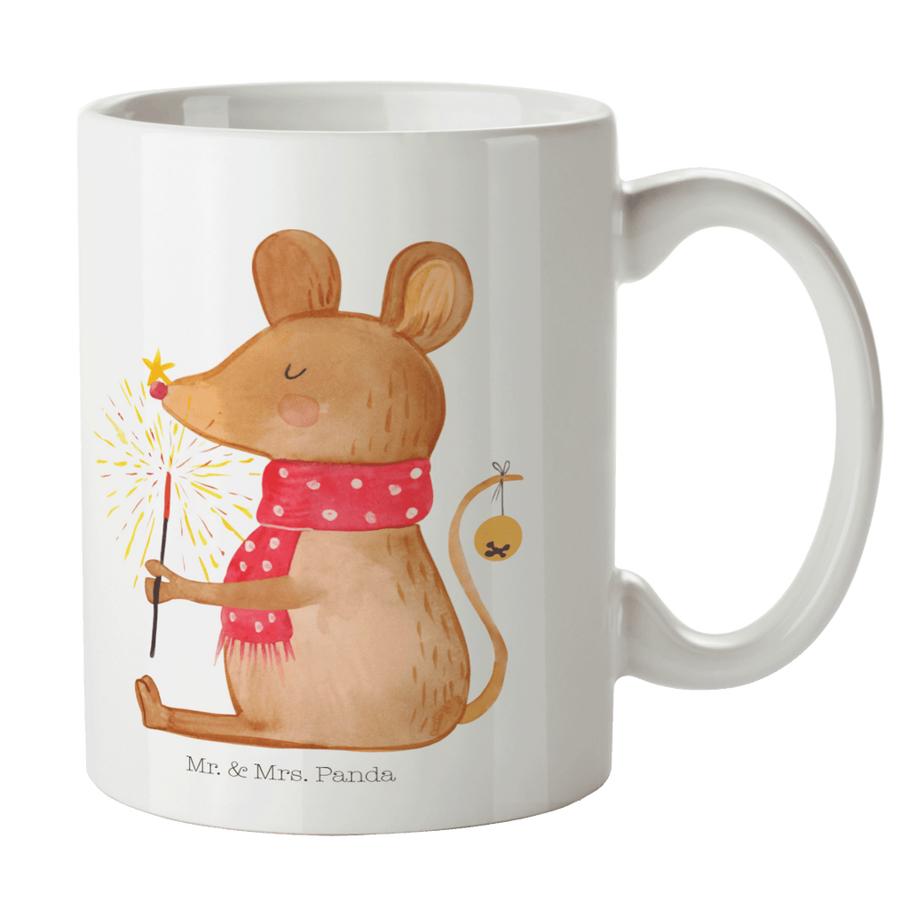 Tasse Weihnachtsmaus Frohe Weihnachten, Weihnachten, Weihnachtsgruß, Weihnachtsmotiv, Maus, Mäuschen, Weihnachtswunder  Becher, Kaffeetasse, Kaffeebecher, Tee, Frühstück, Büro  Winter, Weihnachten, Weihnachtsdeko, Nikolaus, Advent, Heiligabend, Wintermotiv