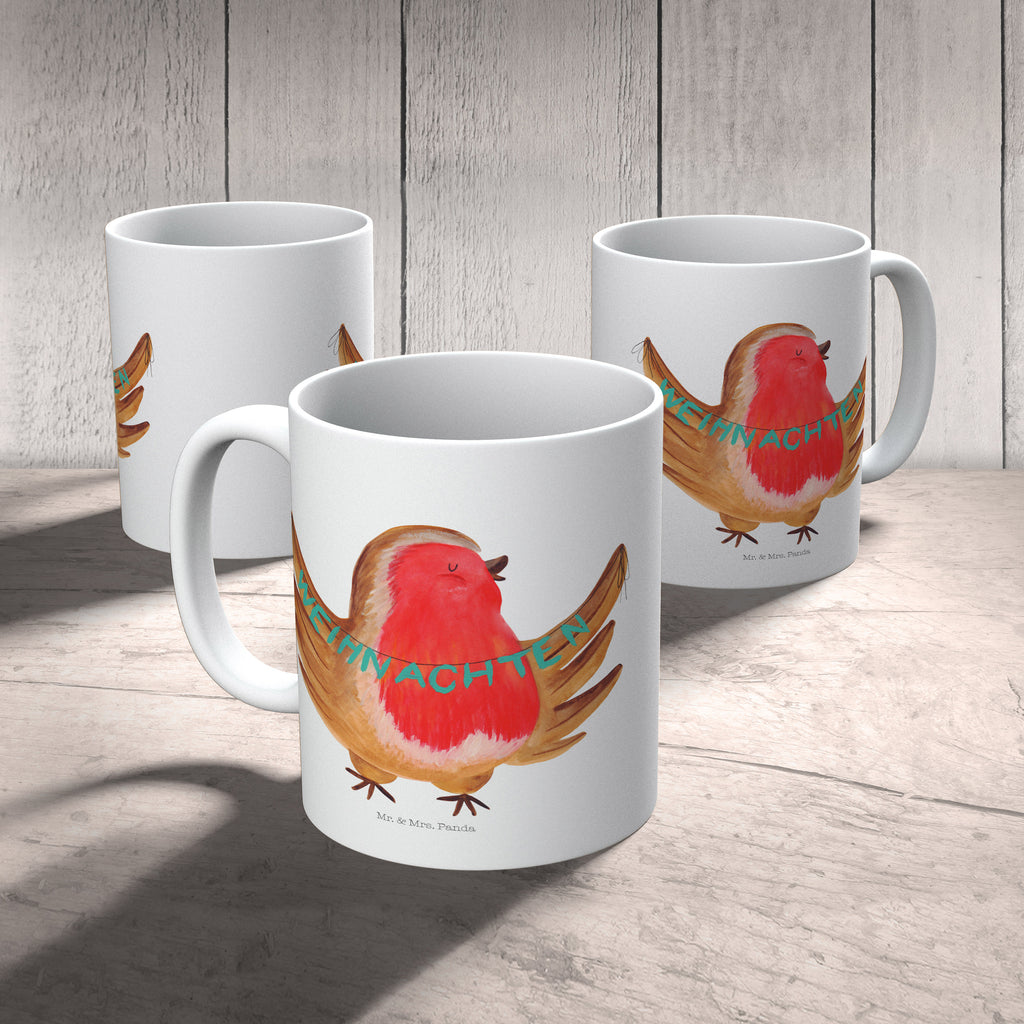 Tasse Rotkehlchen Weihnachten Frohe Weihnachten, Weihnachten, Weihnachtsmotiv, Weihnachtsgruß, Heiligabend, Winter, Vogel, xmas Becher, Kaffeetasse, Kaffeebecher, Tee, Frühstück, Büro  Winter, Weihnachten, Weihnachtsdeko, Nikolaus, Advent, Heiligabend, Wintermotiv