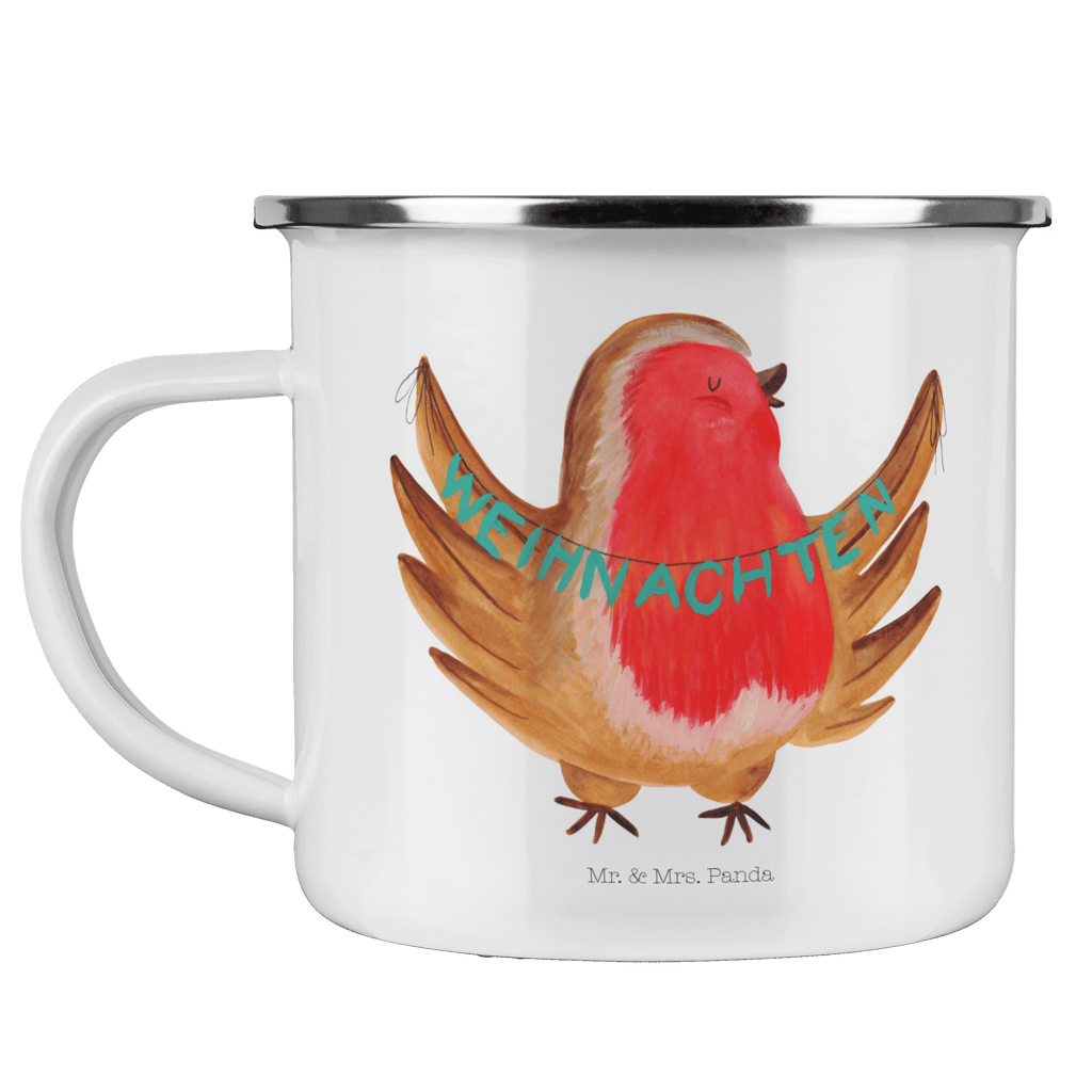Camping Emaille Tasse Rotkehlchen Weihnachten Campingtasse, Trinkbecher, Metalltasse, Outdoor Tasse, Emaille Trinkbecher, Blechtasse Outdoor, Emaille Campingbecher, Edelstahl Trinkbecher, Metalltasse für Camping, Kaffee Blechtasse, Camping Tasse Metall, Winter, Weihnachten, Weihnachtsdeko, Nikolaus, Advent, Heiligabend, Wintermotiv, Frohe Weihnachten, Weihnachtsmotiv, Weihnachtsgruß, Vogel, xmas