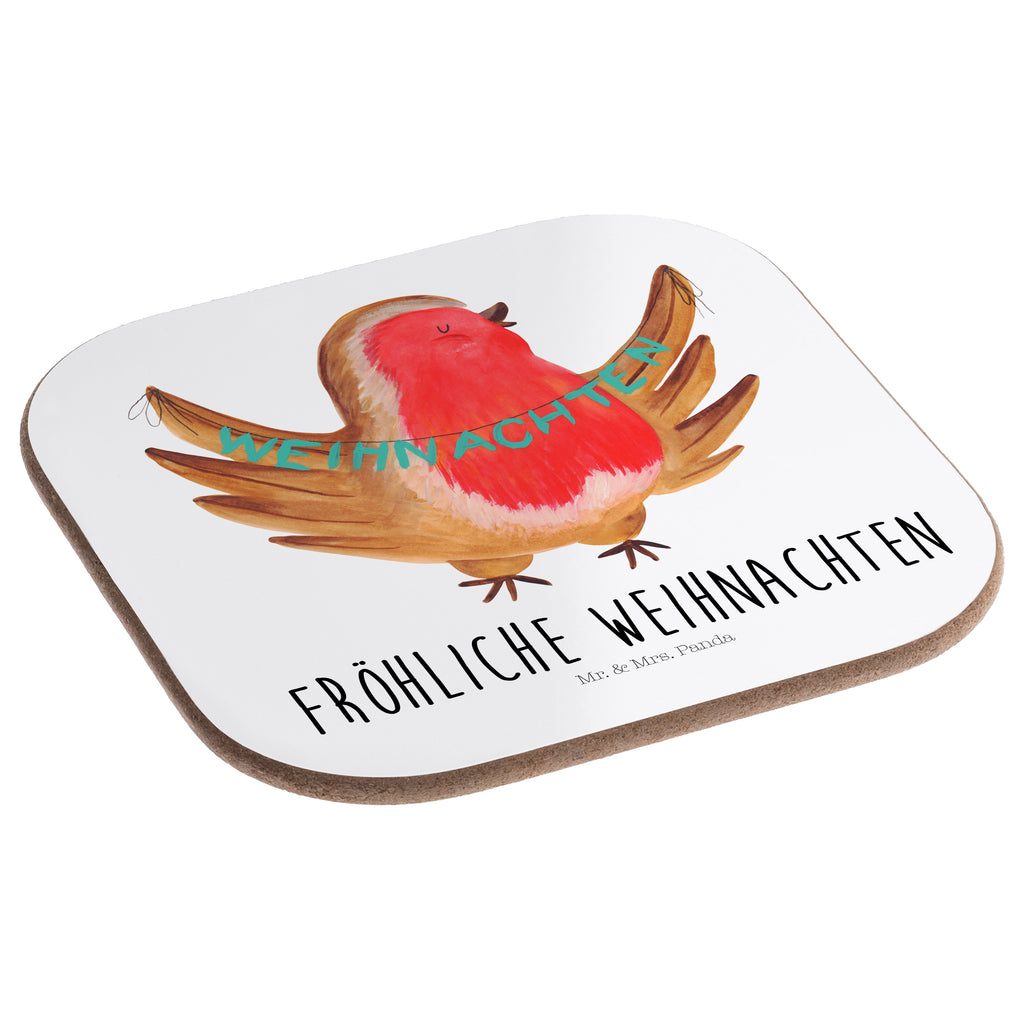 Quadratische Untersetzer Rotkehlchen Weihnachten Bierdeckel, Glasuntersetzer, Untersetzer Gläser, Getränkeuntersetzer, Winter, Weihnachten, Weihnachtsdeko, Nikolaus, Advent, Heiligabend, Wintermotiv, Frohe Weihnachten, Weihnachtsmotiv, Weihnachtsgruß, Vogel, xmas