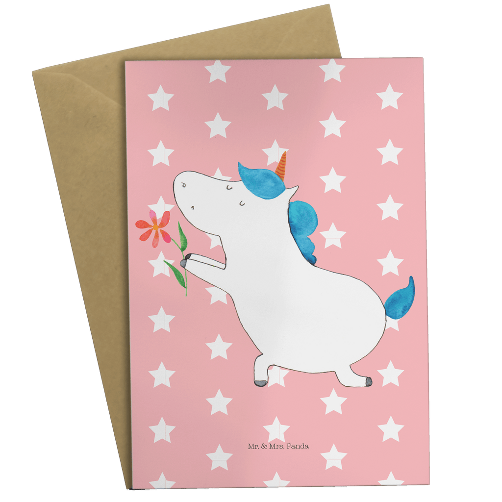 Grußkarte Einhorn Blume Klappkarte, Einladungskarte, Glückwunschkarte, Hochzeitskarte, Geburtstagskarte, Karte, Einhorn, Einhörner, Einhorn Deko, Pegasus, Unicorn, Liebe, Liebesbeweis, Antrag, Heiratsantrag, Verlobung, Ehepaar, Pärchen, Partner, Freund, Freundin, Ehe, heiraten