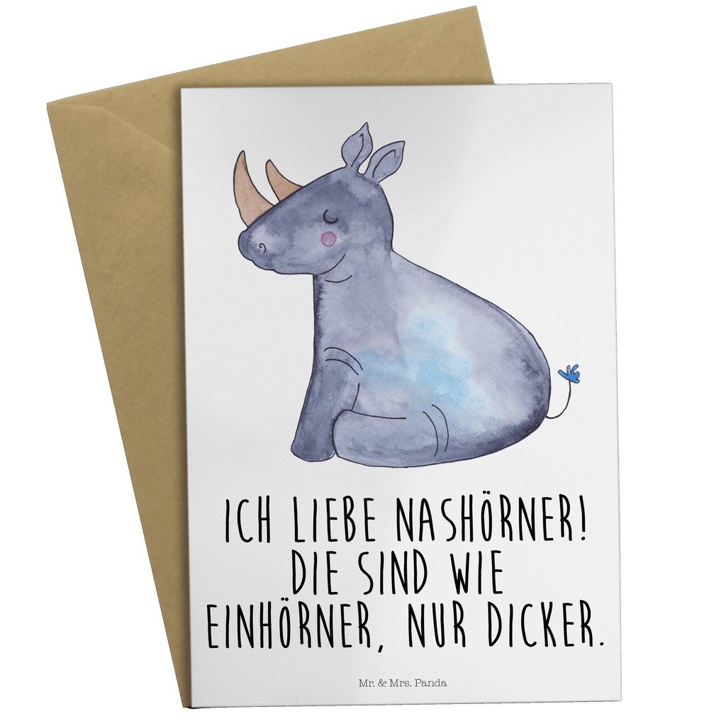 Grußkarte Einhorn Nashorn Klappkarte, Einladungskarte, Glückwunschkarte, Hochzeitskarte, Geburtstagskarte, Karte, Einhorn, Einhörner, Einhorn Deko, Pegasus, Unicorn, Regenbogen, witzig, lustig, Zoo, Glitzer, Einhornpower, Erwachsenwerden, Nashorn, Nashörner