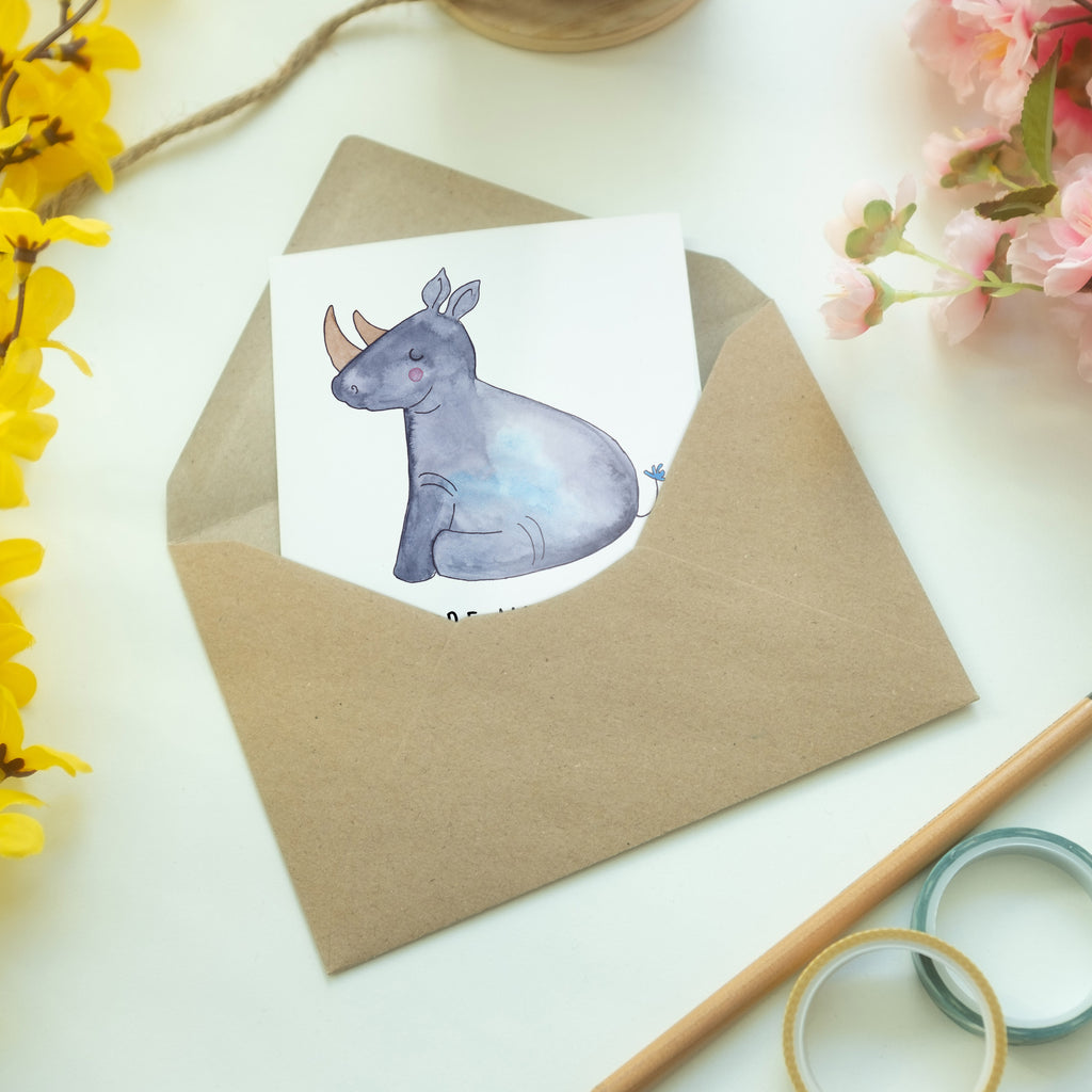 Grußkarte Einhorn Nashorn Klappkarte, Einladungskarte, Glückwunschkarte, Hochzeitskarte, Geburtstagskarte, Karte, Einhorn, Einhörner, Einhorn Deko, Pegasus, Unicorn, Regenbogen, witzig, lustig, Zoo, Glitzer, Einhornpower, Erwachsenwerden, Nashorn, Nashörner