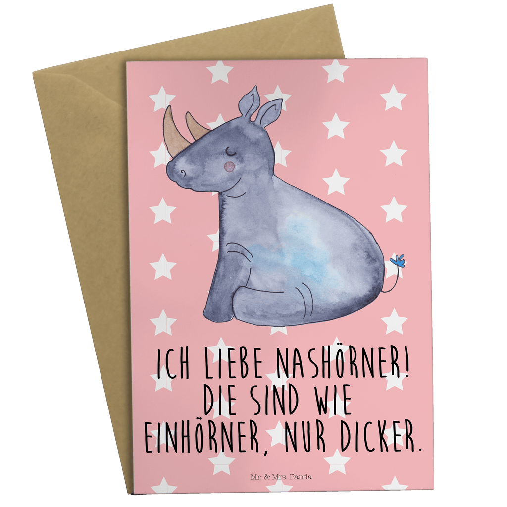 Grußkarte Einhorn Nashorn Klappkarte, Einladungskarte, Glückwunschkarte, Hochzeitskarte, Geburtstagskarte, Karte, Einhorn, Einhörner, Einhorn Deko, Pegasus, Unicorn, Regenbogen, witzig, lustig, Zoo, Glitzer, Einhornpower, Erwachsenwerden, Nashorn, Nashörner