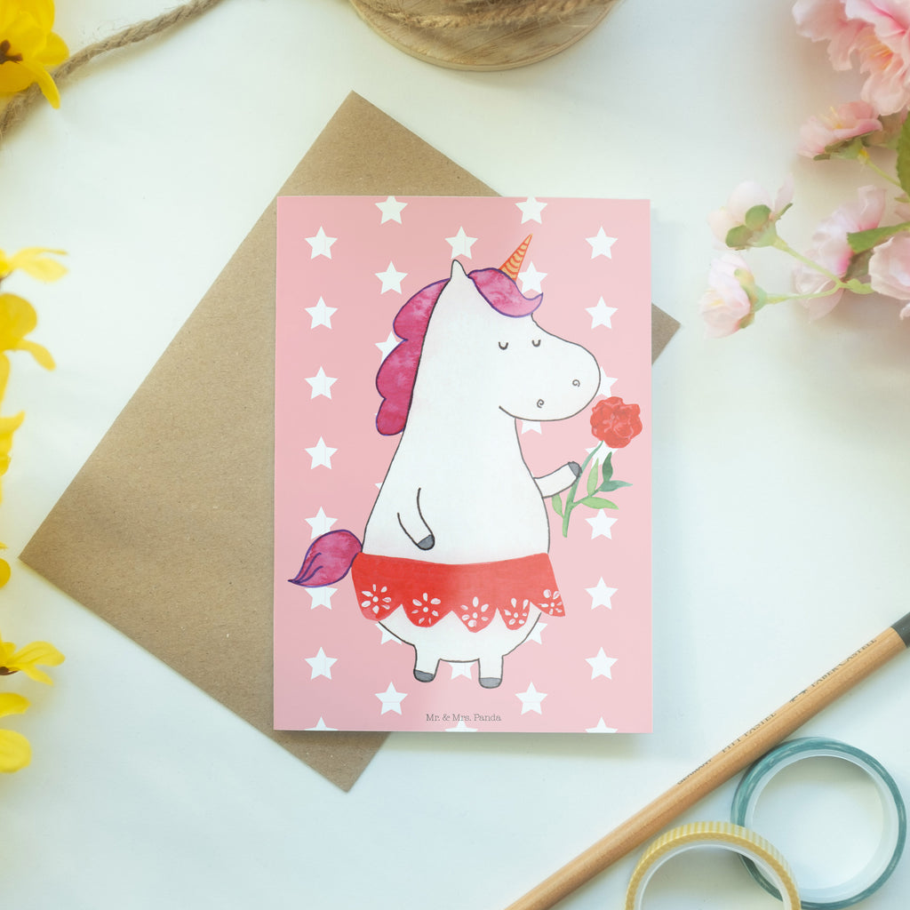 Grußkarte Einhorn Dame Klappkarte, Einladungskarte, Glückwunschkarte, Hochzeitskarte, Geburtstagskarte, Karte, Einhorn, Einhörner, Einhorn Deko, Pegasus, Unicorn, Dame, Lady, feine Dame, Freundin, Frau, Bachelor, Bachelorette, Abfuhr, Schluss machen, Trennung