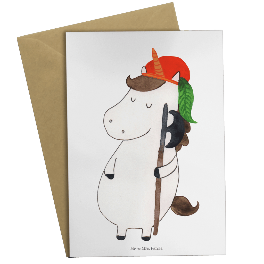 Grußkarte Einhorn Bube Klappkarte, Einladungskarte, Glückwunschkarte, Hochzeitskarte, Geburtstagskarte, Karte, Einhorn, Einhörner, Einhorn Deko, Pegasus, Unicorn, Bube, Mittelalter