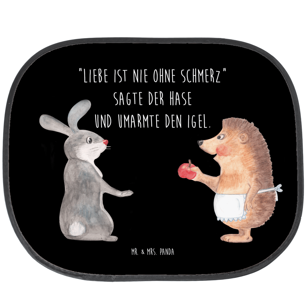 Auto Sonnenschutz Liebe ist nie ohne Schmerz Auto Sonnenschutz, Sonnenschutz Baby, Sonnenschutz Kinder, Sonne, Sonnenblende, Sonnenschutzfolie, Sonne Auto, Tiermotive, Gute Laune, lustige Sprüche, Tiere, Igel und Hase, Igel, Hase, Liebe Spruch, Liebeskummer Geschenk, Herzschmerz, Trösten, Trennungsschmerz, Spruch romantisch